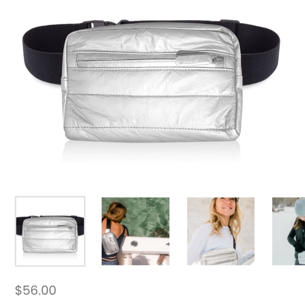 Hi Love Travel Puffer Fanny Pack
